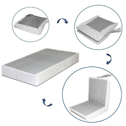 Steel Box Spring Mattress Foundation By Crown Comfort